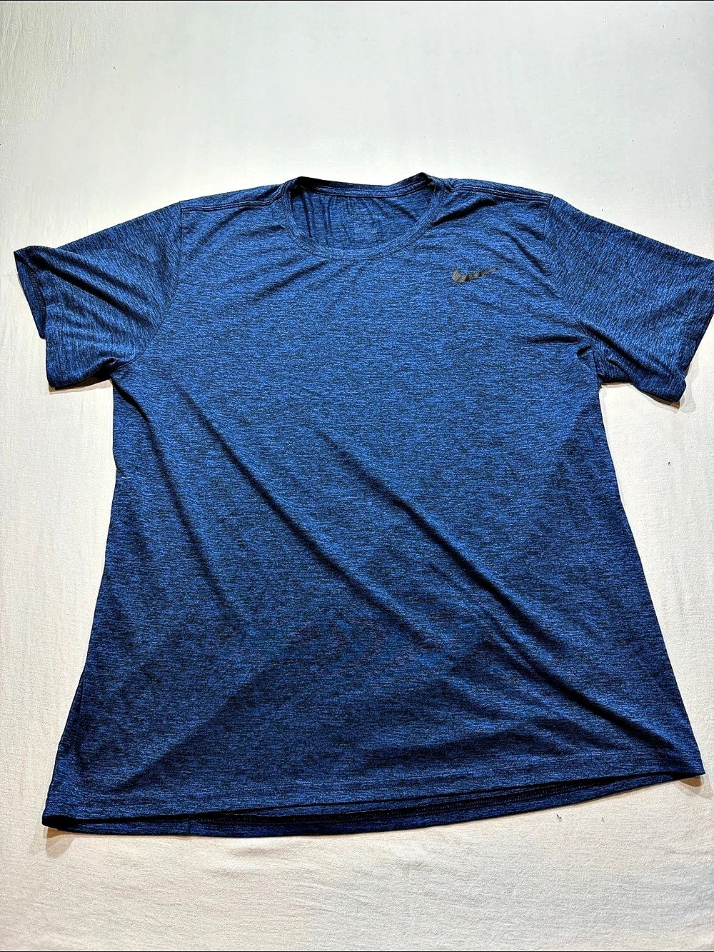 Nike The Nike Tee Dri-Fit Space Dye T-Shirt Blue XL